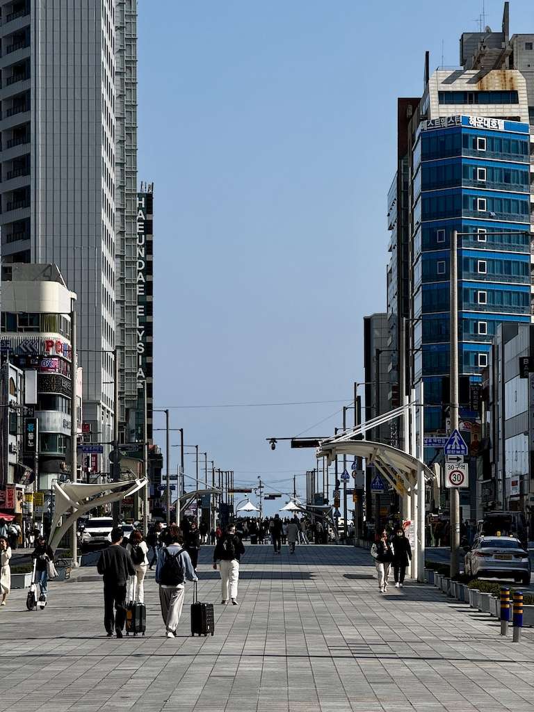 釜山の海雲台