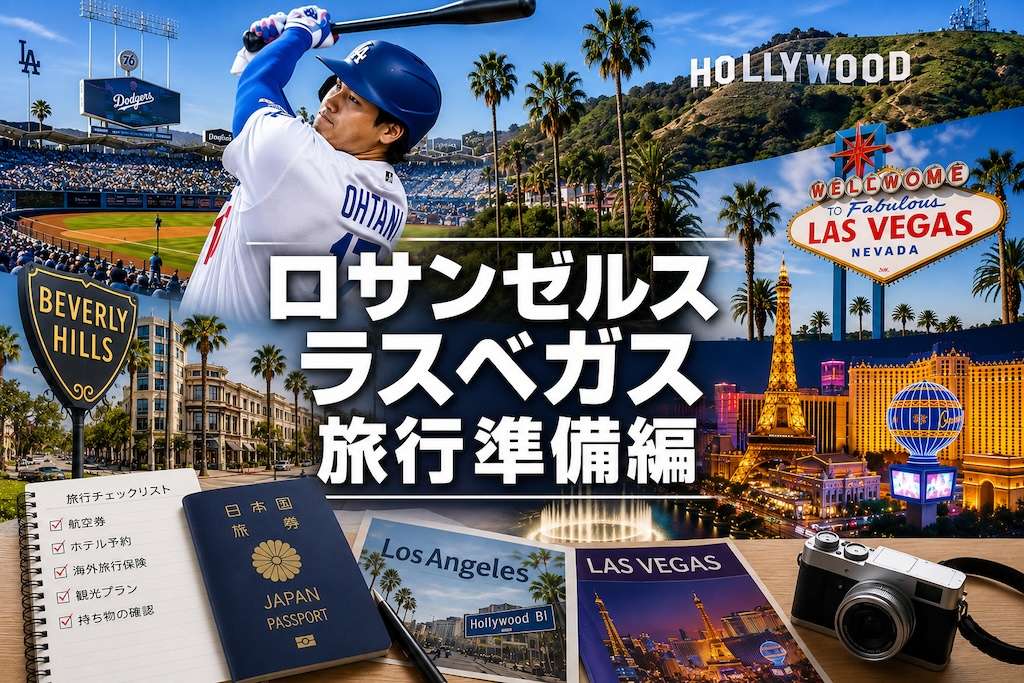 ロサンゼルス旅行準備編