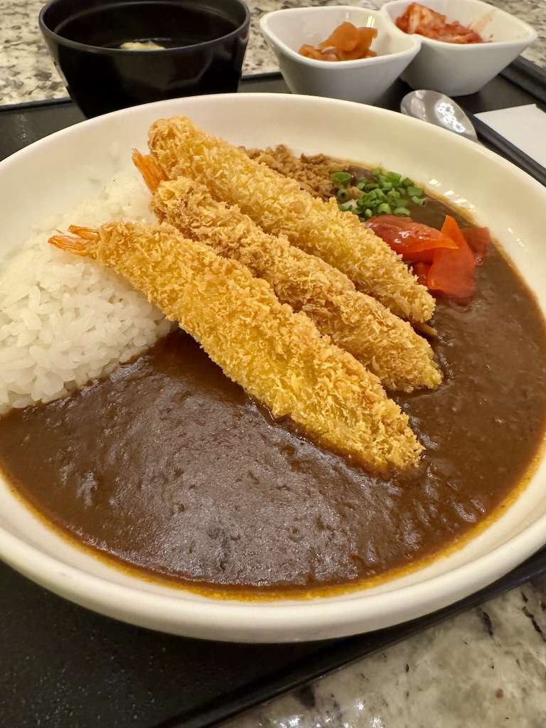 cafe9エビカツカレー
