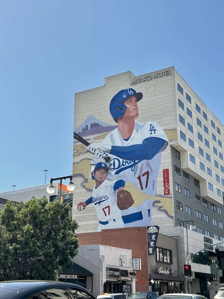 ドジャース大谷壁画